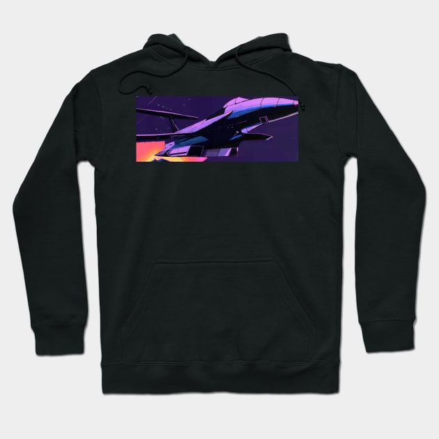 Fighter jet Hoodie by SJG-digital